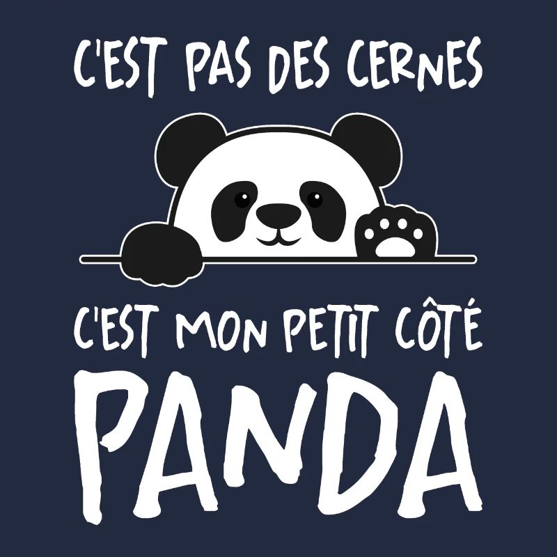 C'est Pas Des Cernes Citation Idée Cadeau Panda