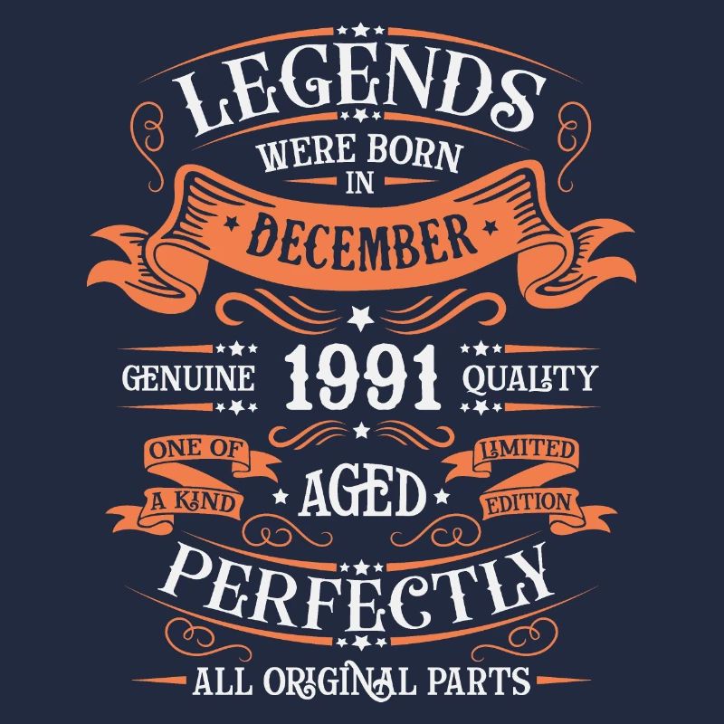 Die Legenden wurden im Dezember 1991 geboren Geschenk