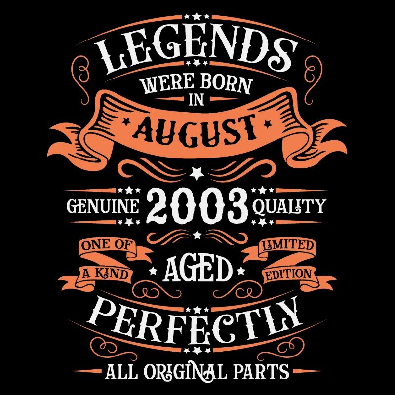 Mois de naissance août 2003