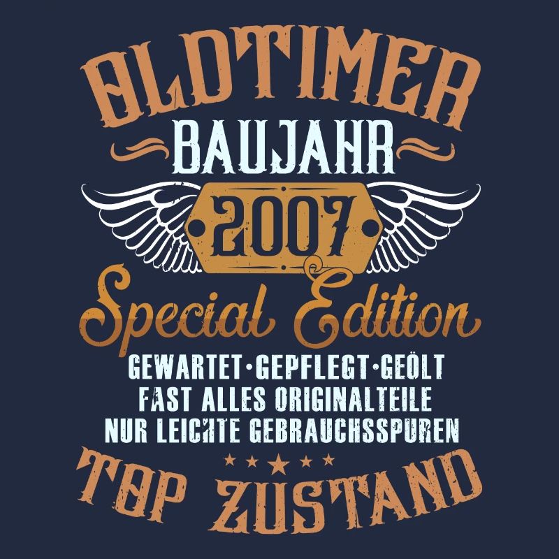 2007 Geboren Geburtstag Oldtimer