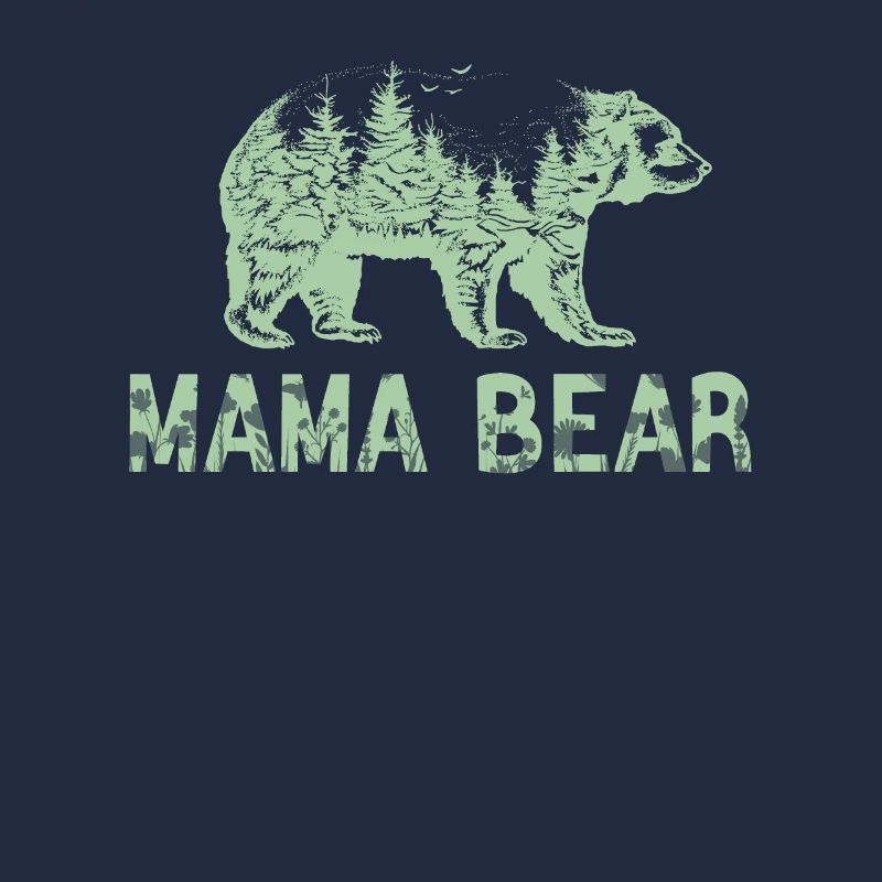 "Forest Mama Bear" for mom