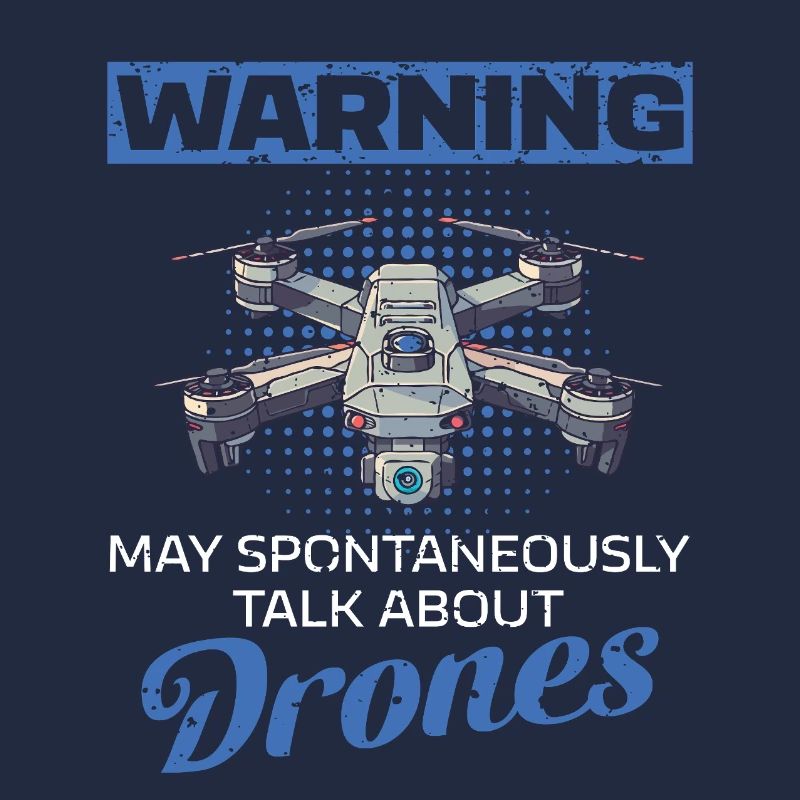 Pilote de drone drôle avec des dictons
