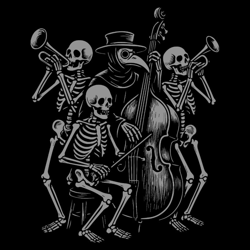 Spooky Skeleton Jazz Ensemble