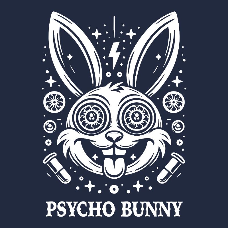 Psycho Bunny Neon Psychédélisme