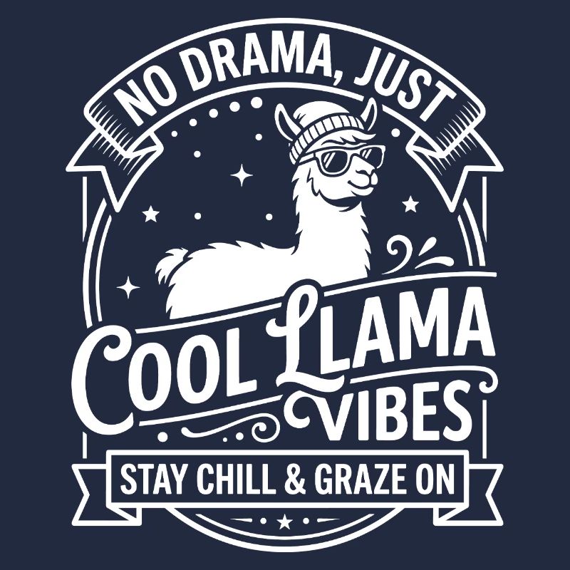 Cool Lama Vibes - Pas de drame