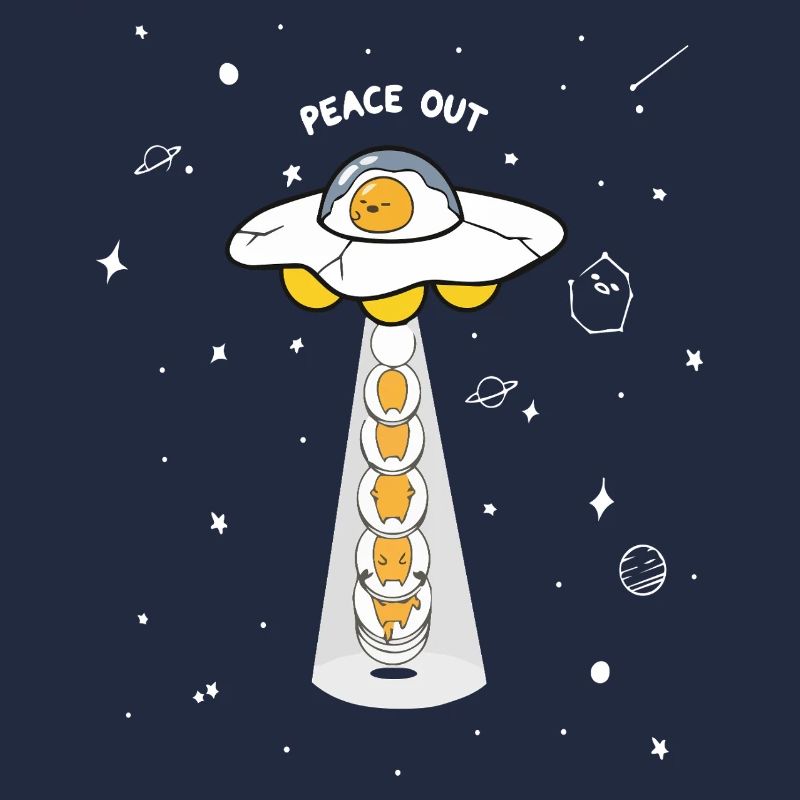 Peace Out UFO-Eier