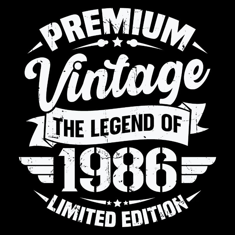 Vintage 1986 Édition Limitée