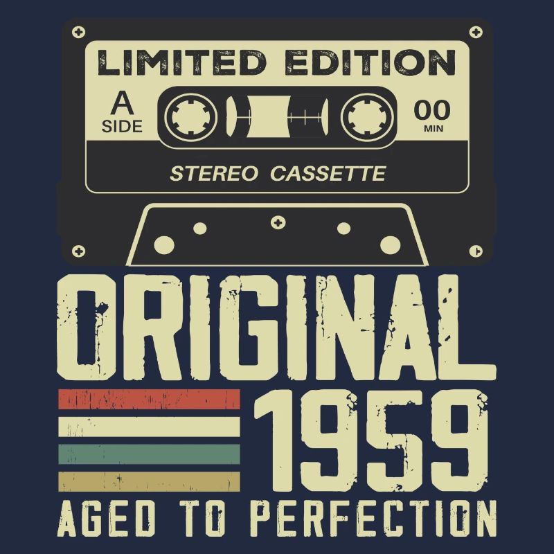 65th Retro Style Anniversary Gift 1959