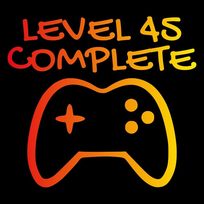 45th Birthday Level 45 Complete