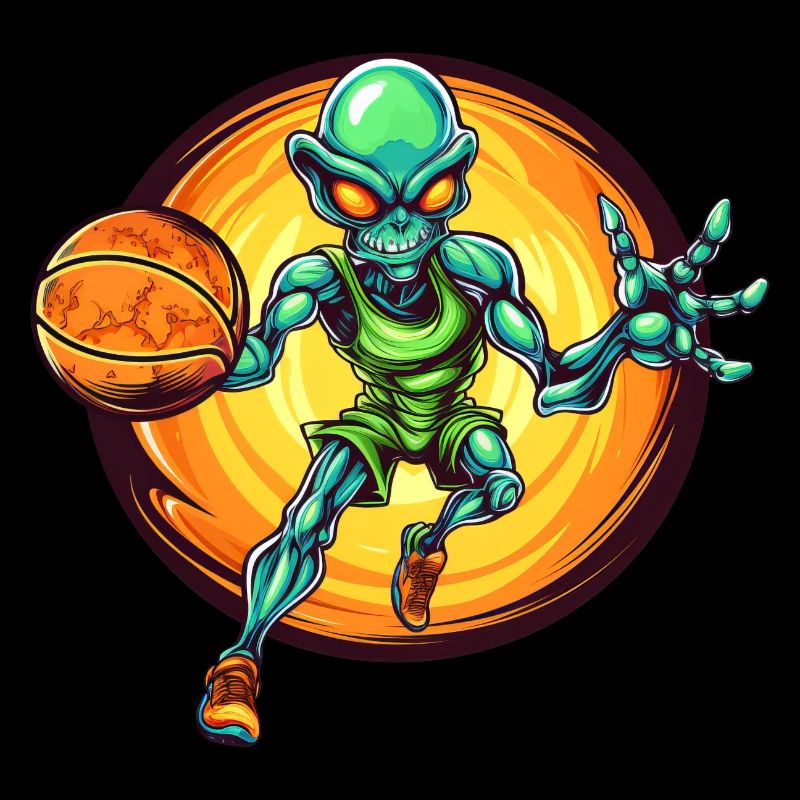 Basketball Alien