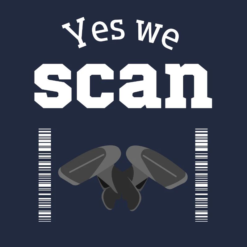 Yes we scan, Scanner, Barcode