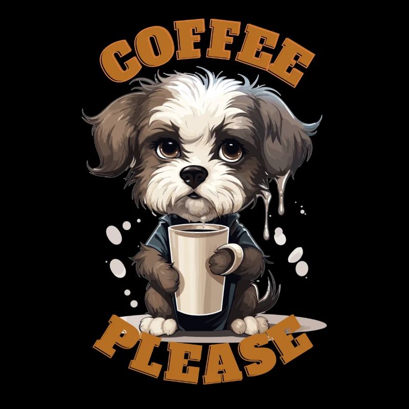 Café s’il vous plaît chien