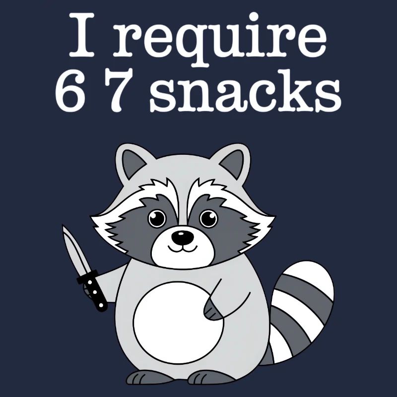 6-7 Internet Meme Cooler 6 7 Waschbär