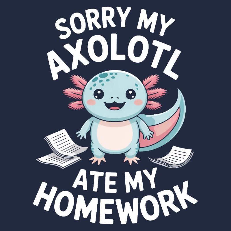 Braquage de devoirs d’Axolotl