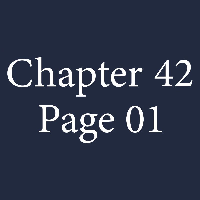 Chapter 42 Page 1 | Cadeau 42e Anniversaire 42 ans