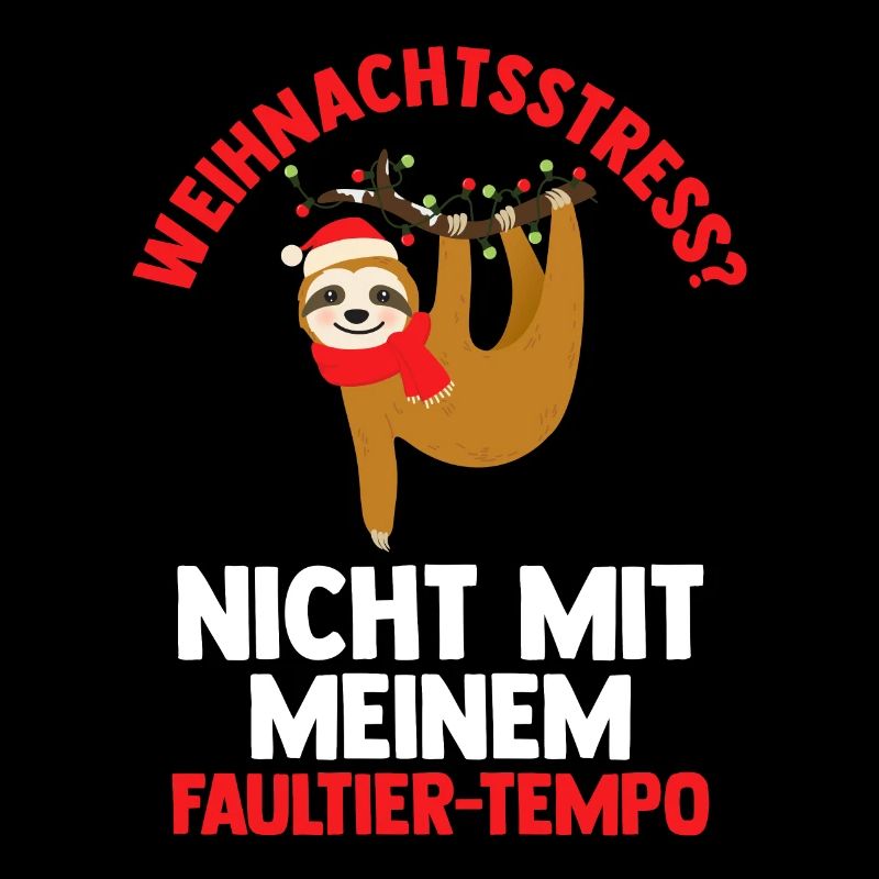 Weihnachtsmann Weihnachtsfest Faultier