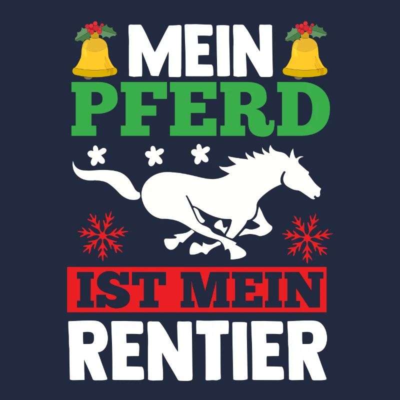 Weihnachtsmann Weihnachten Reiten Reiterin Pferde