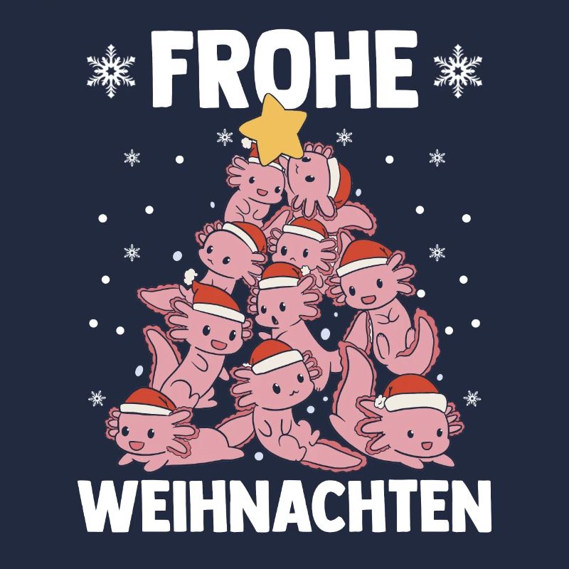 Joyeux Noël Axolotl Arbre de Noël