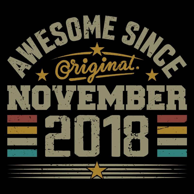 November 2018 Geburtstagsgeschenk | November 2018