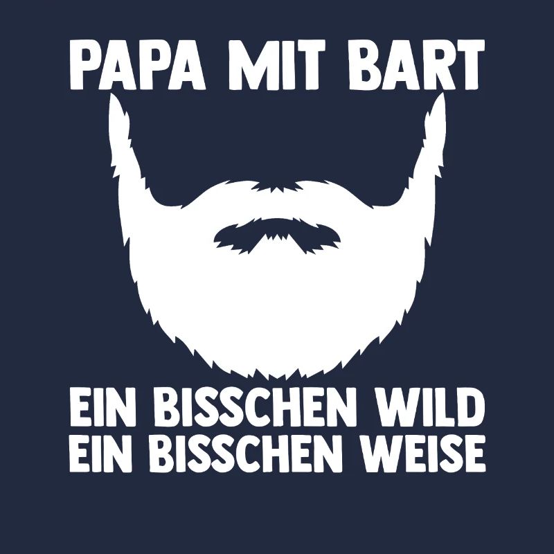 Papa avec une barbe