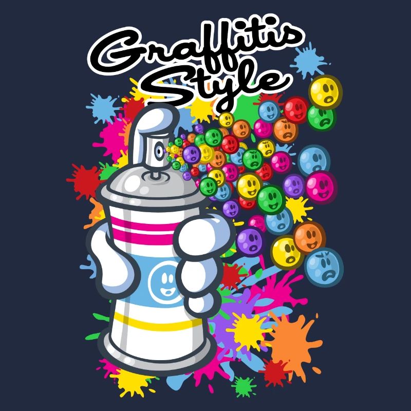 Graffitis cartoon style