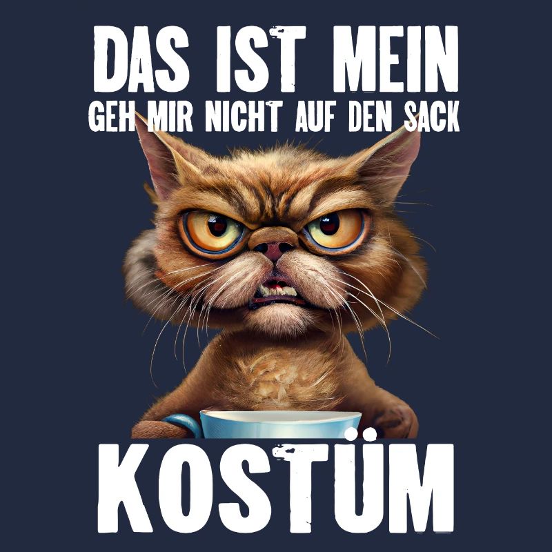 Katze Kostüm Kaffee