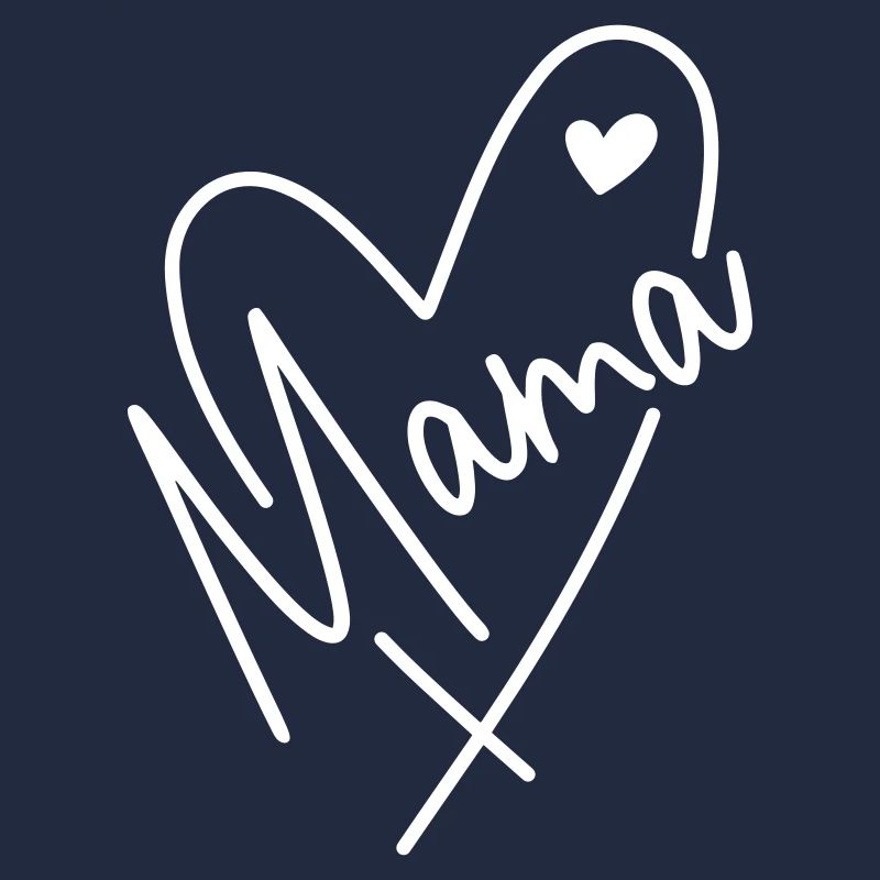 Mama Herz Mutter Kind Liebe Muttertag Geschenk