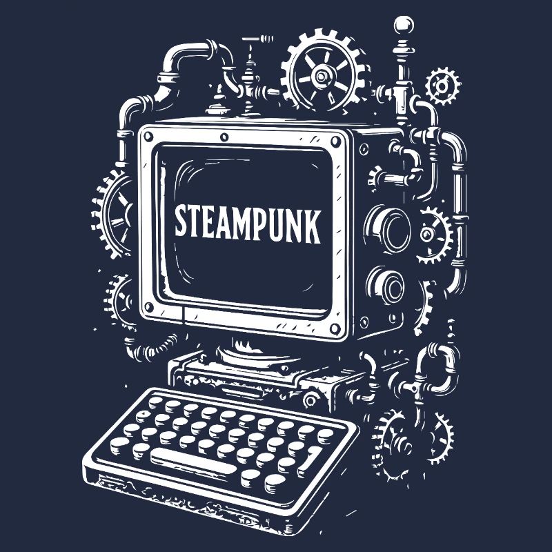 Steampunk Computer Gearwork