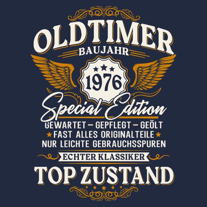 Oldtimer 1976 Baujahr 50. Geburtstag Geschenk
