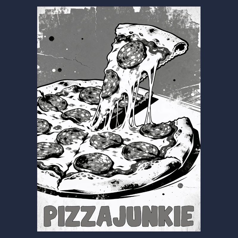 Pizzajunkie Slice Graphic