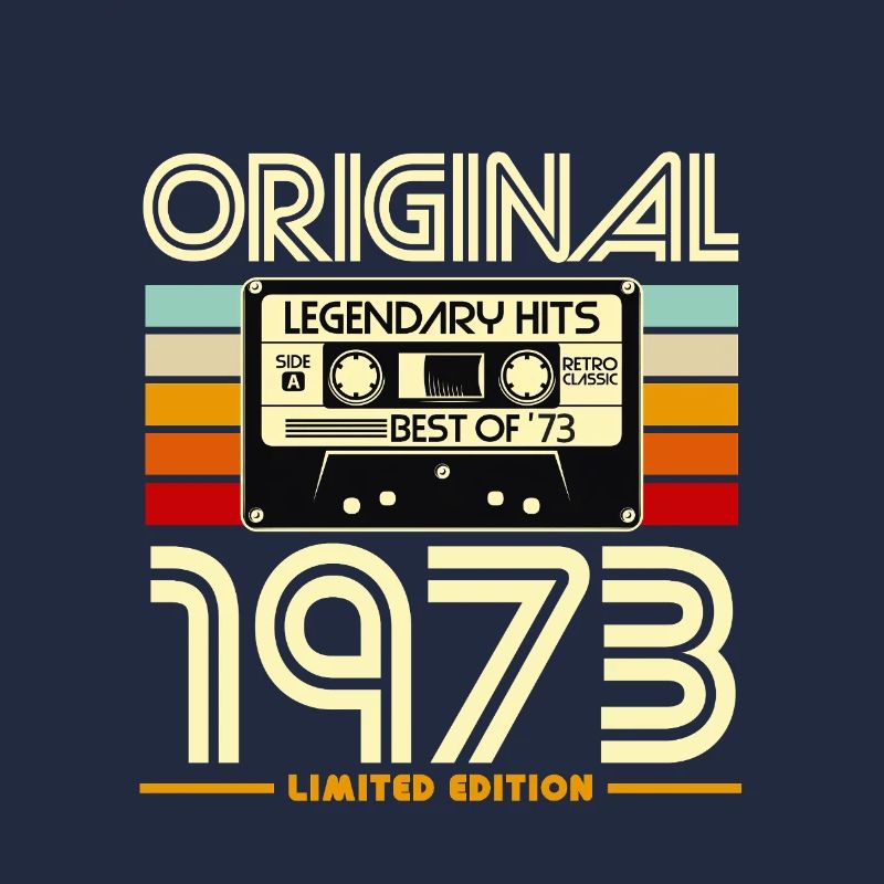 Original 1973 Cassette Rétro