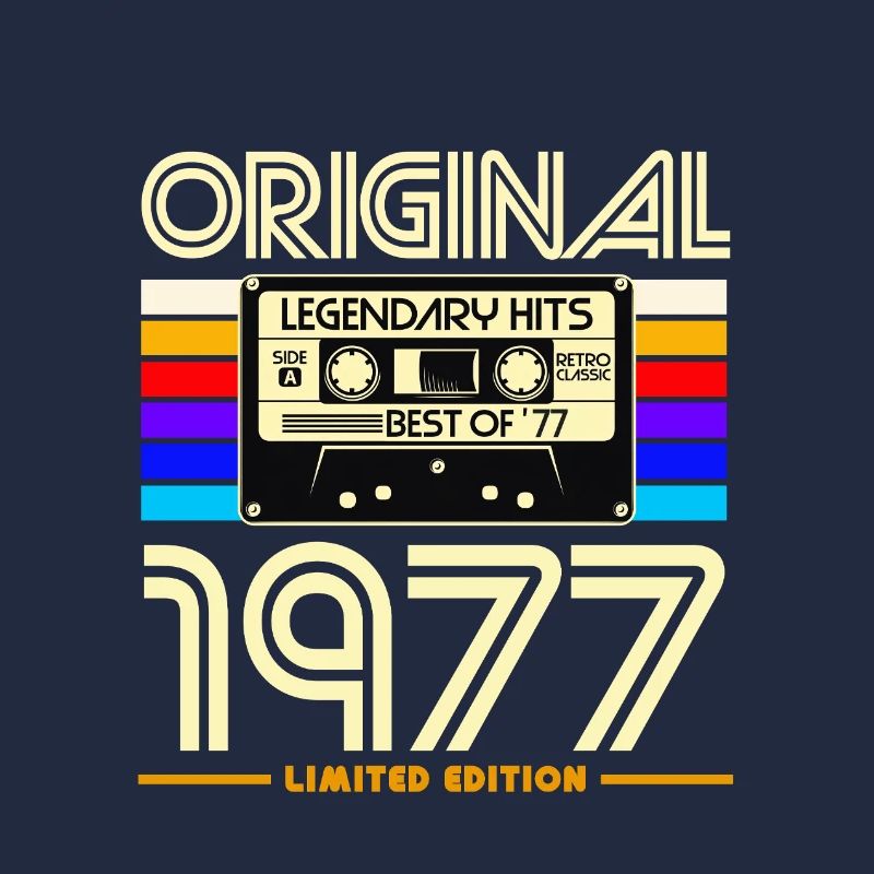 Original 1977 Retro Cassette