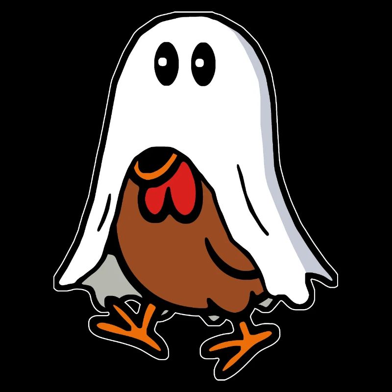 Huhn Gespenst Geist