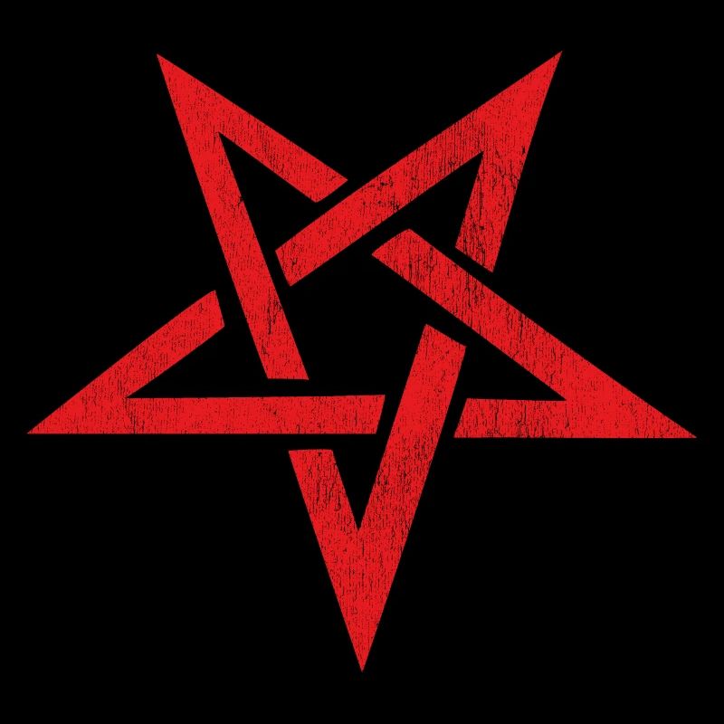 red pentagram