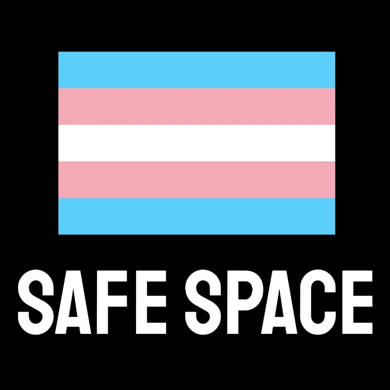 TRANS safe space - transgender pride