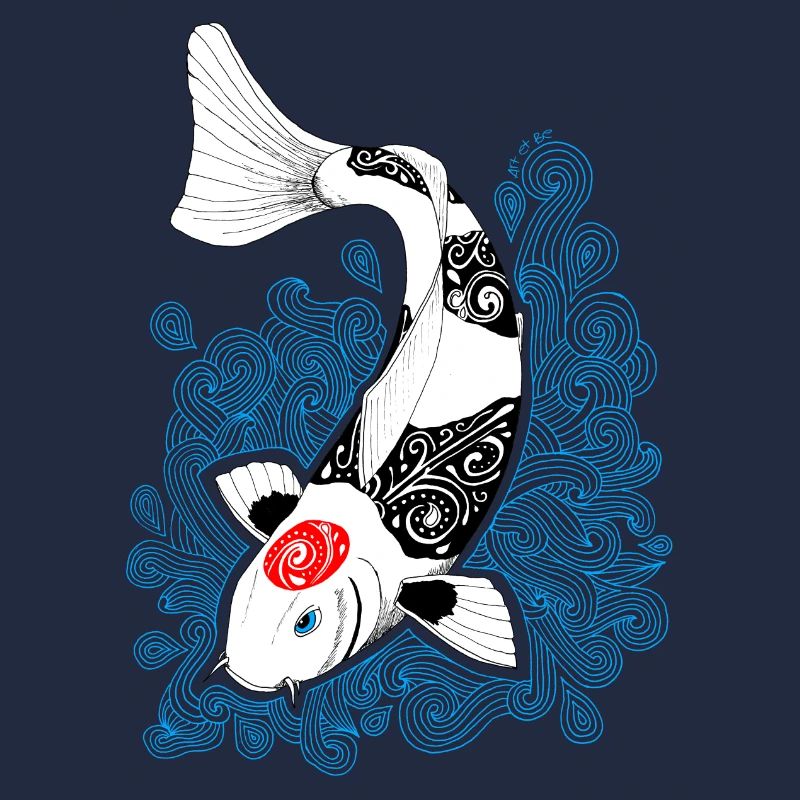 Koi Karpfen Design