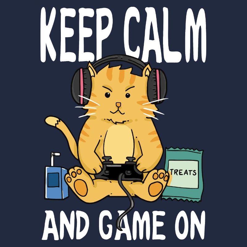 keep calm and game on