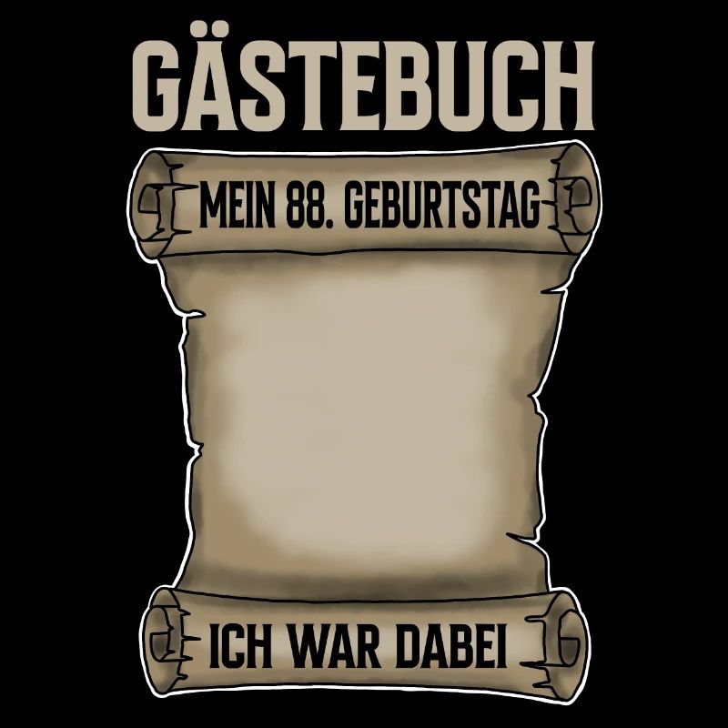 88. Geburtstag Gästebuch
