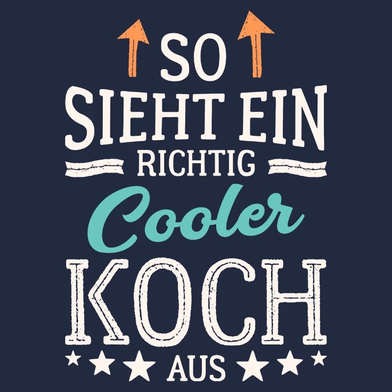 So sieht ein richtig cooler Koch aus