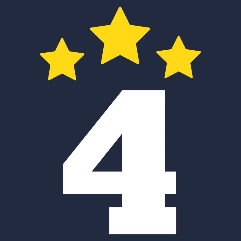 4 ans étoile - cadeau de 4e anniversaire