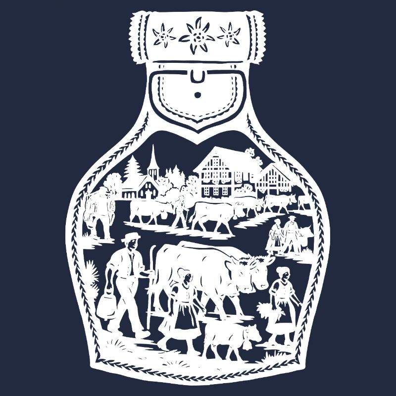 Alpabfahrt white