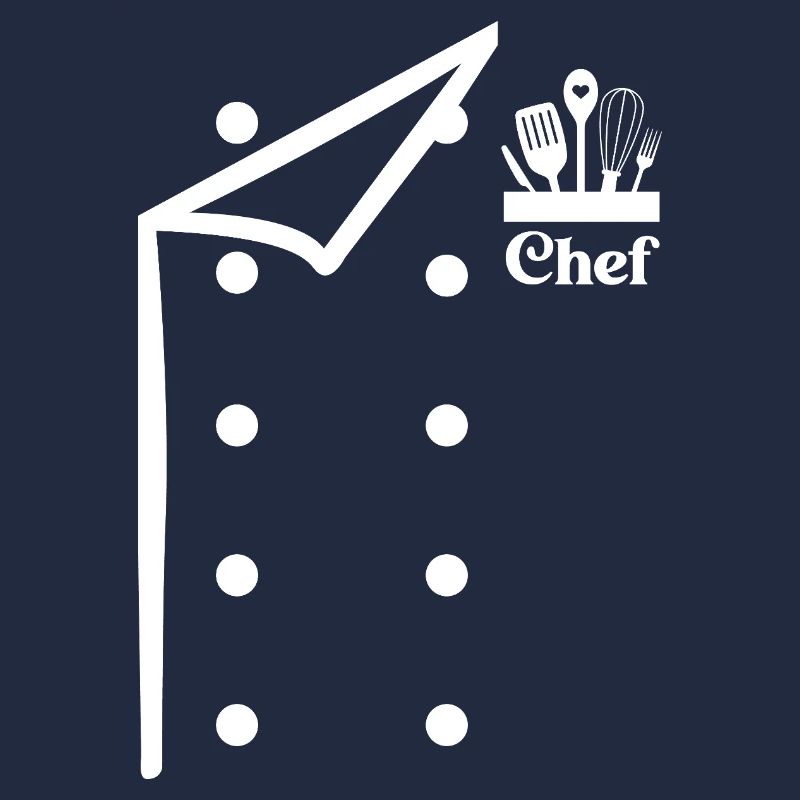 Funny Chef Head Chef Baker Chef Uniform With Tools
