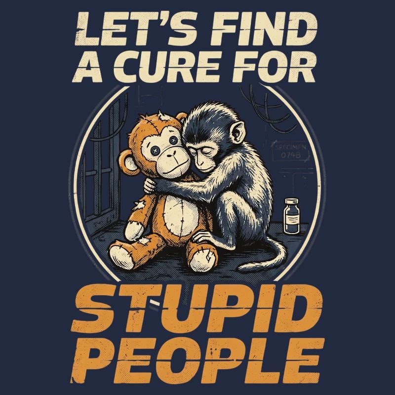 Trouvons un remède pour les gens stupides Monkey Punch