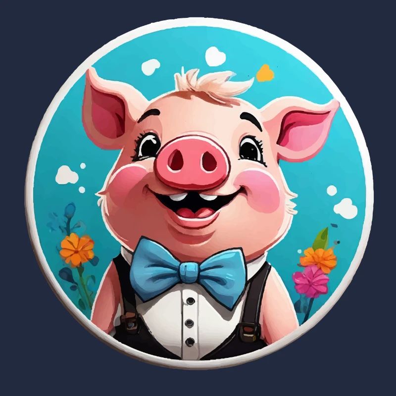 Bande dessinée cochon drôle