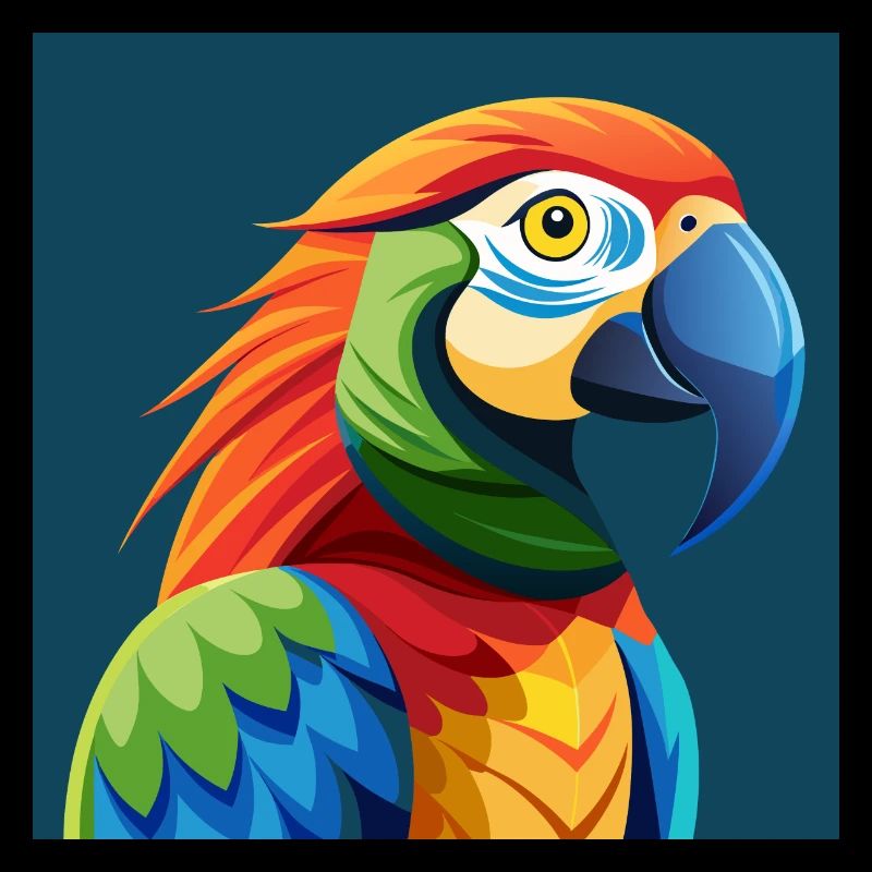 Perroquet tropical