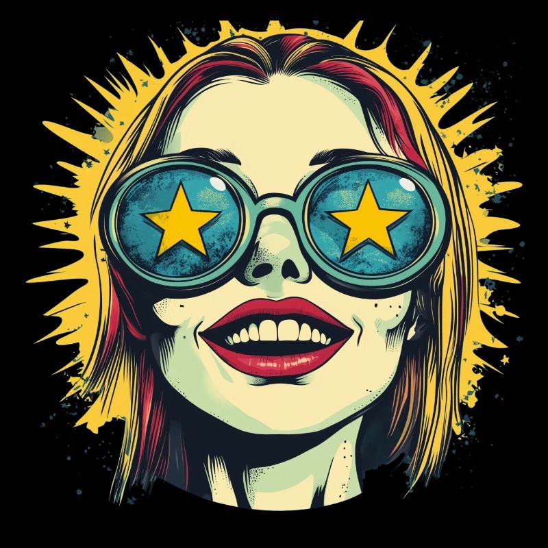 Starry Eyed: Dein leuchtender Retro-Style!