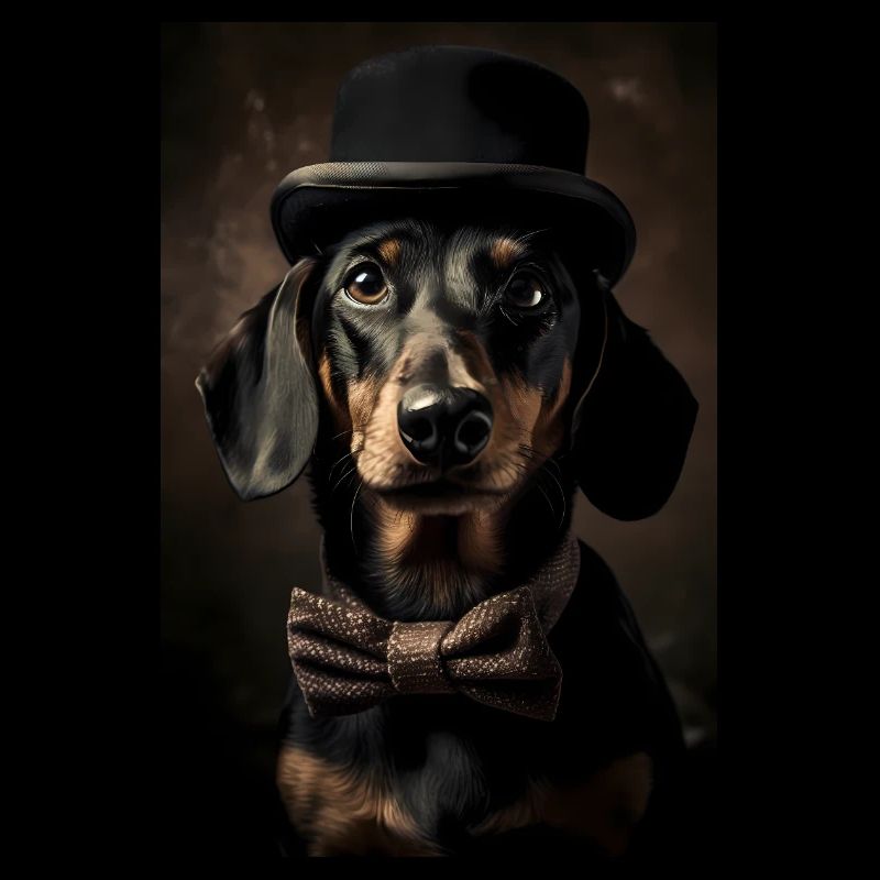 Dackel Hund Hat