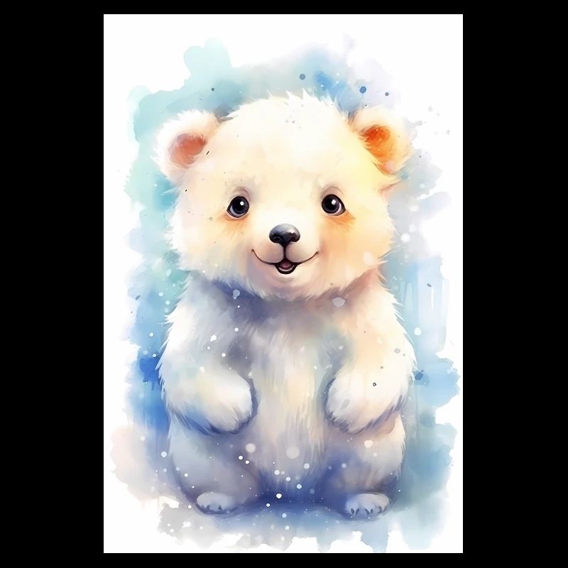 Polar Bear Polar Bear Animal North Pole Cute
