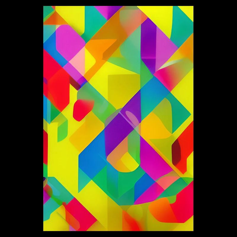 Retro Muster Bunt