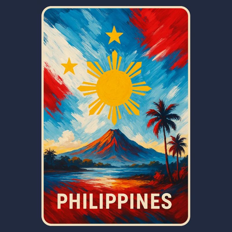 Conception des drapeaux des Philippines